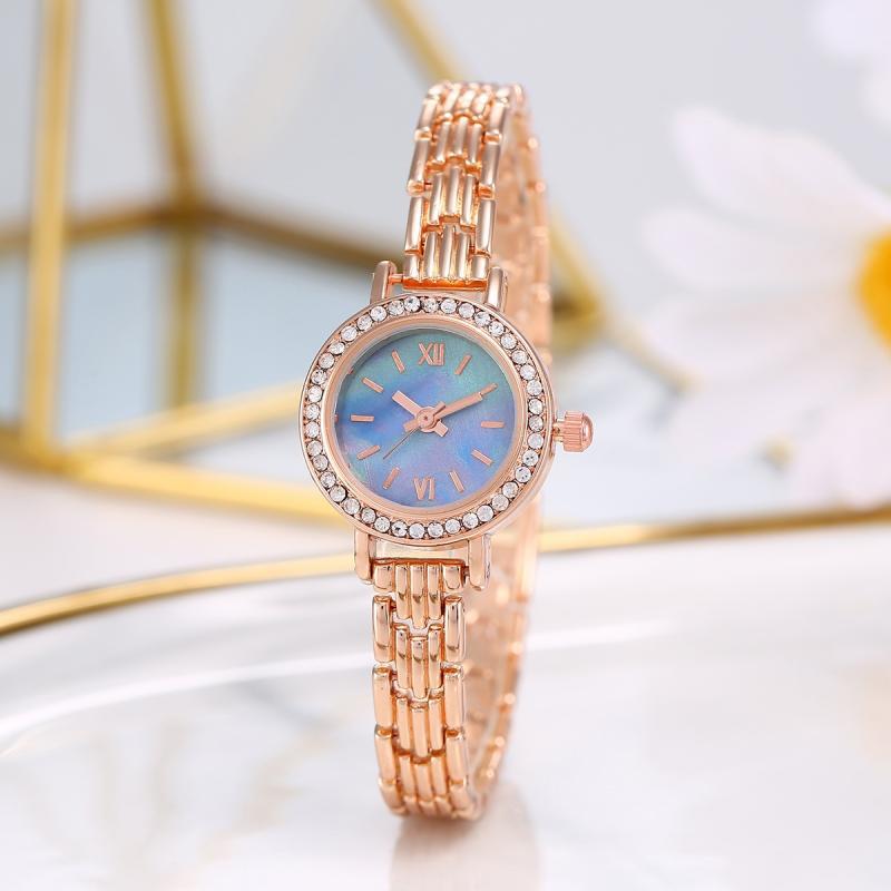 Natural Mother-of-pearl hot selling small gold watch women's exquisite small dial light luxury watch mother-of-pearl dial