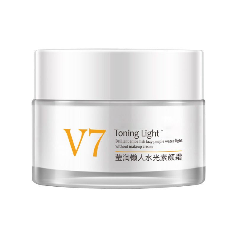 Natural v7 color-boosting lazy makeup cream concealer before makeup moisturizing and brightening isolation moisturizing and repairing face cream