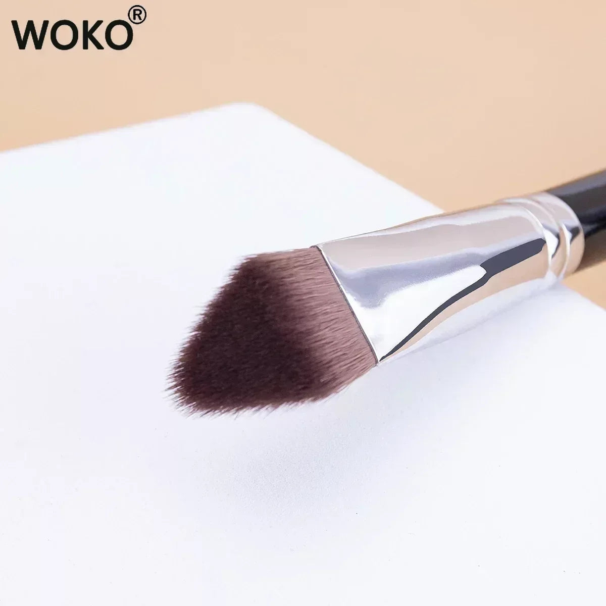 Angled Brush Face Contour Foundation Concealer Brush Triangle shape Brushes