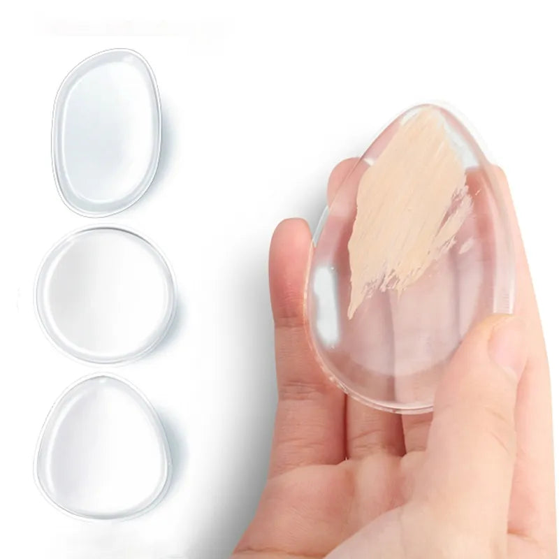 100% New Hot SiliSponge Blender makeup puff For Liquid Foundation BB Cream Beauty Essentials