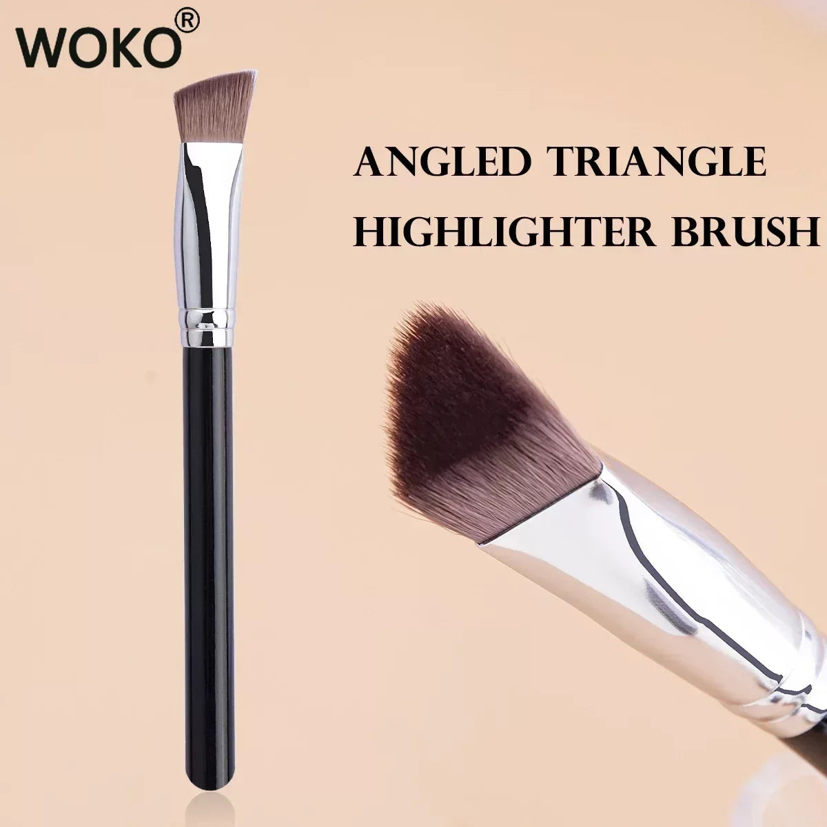 Angled Brush Face Contour Foundation Concealer Brush Triangle shape Brushes