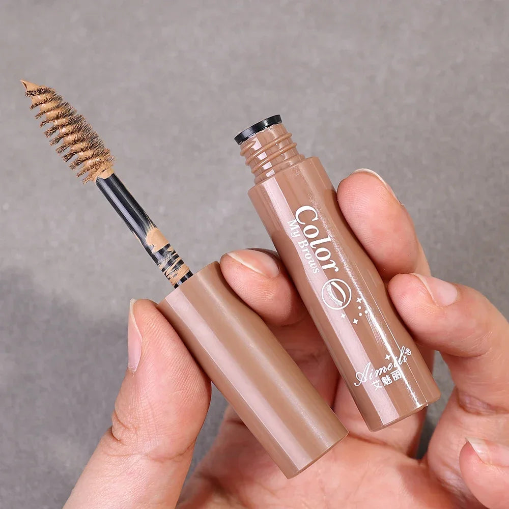 Waterproof Natural Liquid Dyeing Eyebrow Cream Long Lasting Black Brown Tint Eyebrow Beauty