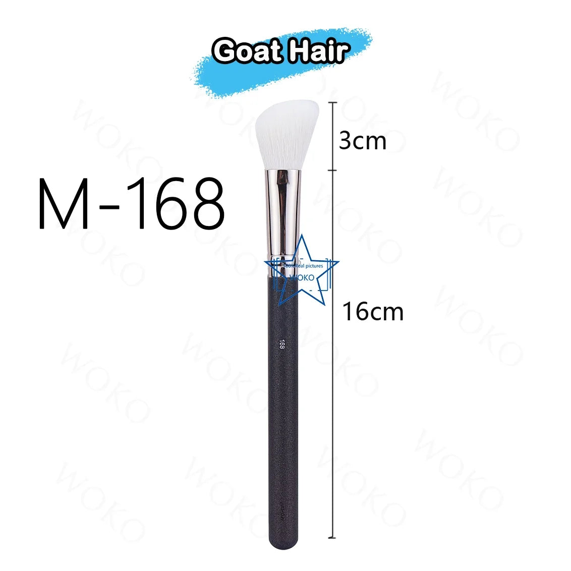 Face Powder Blush Contour Makeup Brush High Quality Goat Hair cream Blush