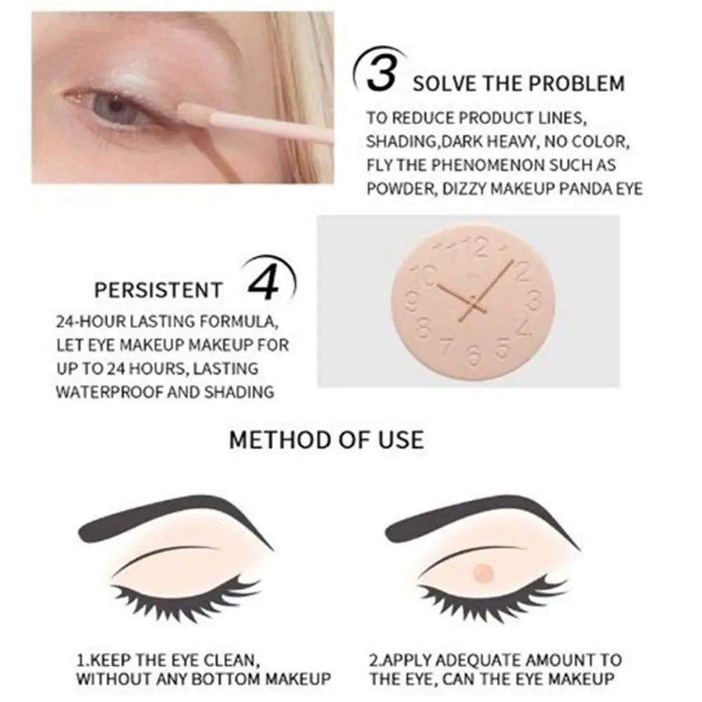 Women Long Lasting Makeup Eyeshadow Base Liquid Base Eye Primer Eye Base Cream