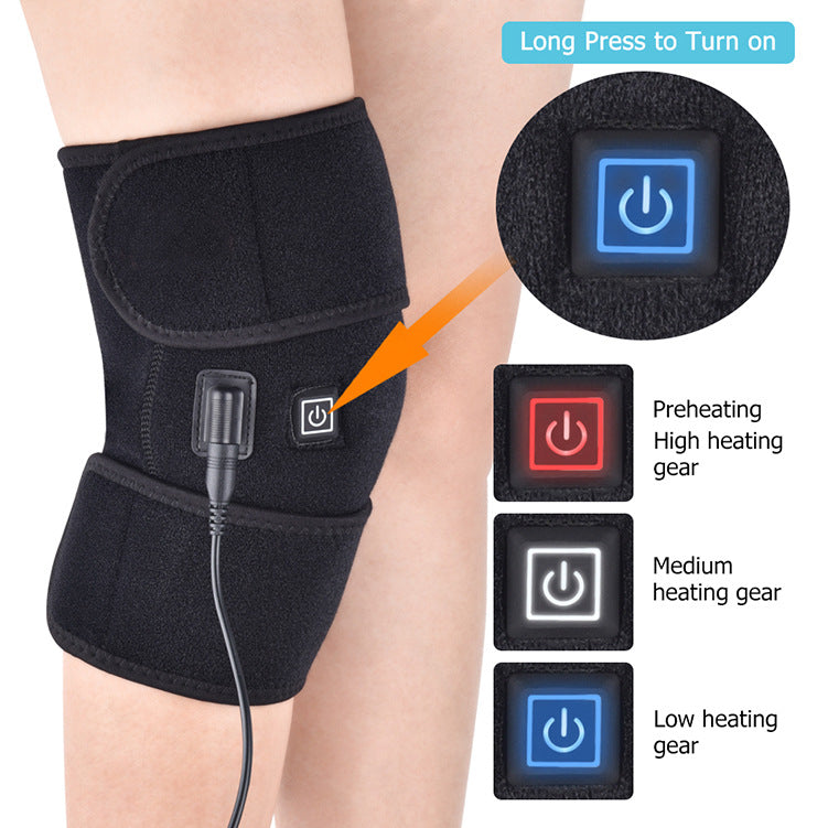 Electric knee pads hot compress moxibustion electric leg warmers elderly rheumatoid arthritis