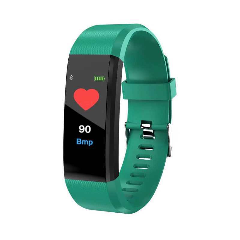 115plus bluetooth sports smart bracelet waterproof heart rate pedometer adult blood pressure electronic bracelet monitoring wholesale