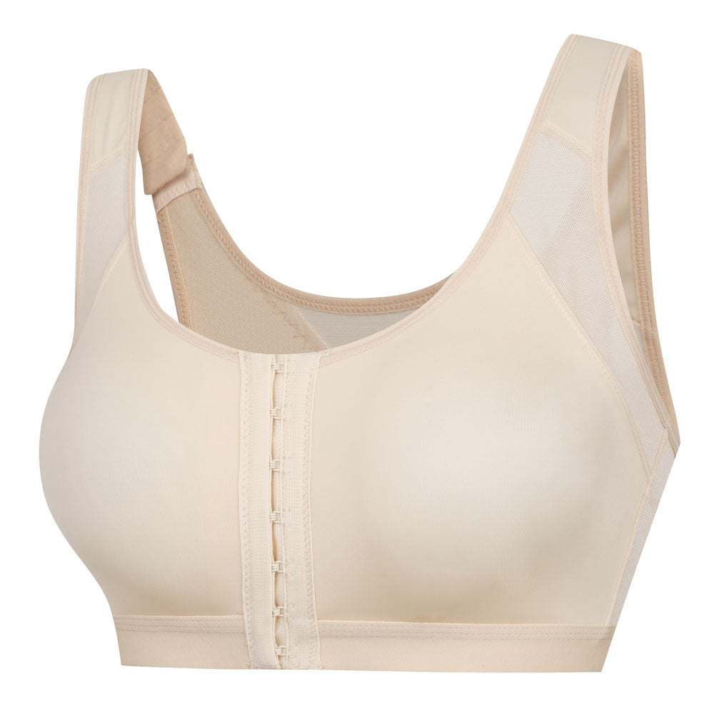 CB for fitness yoga underwear vest-style shock-proof front buckle ultra-thin breathable no steel ring running sports bra