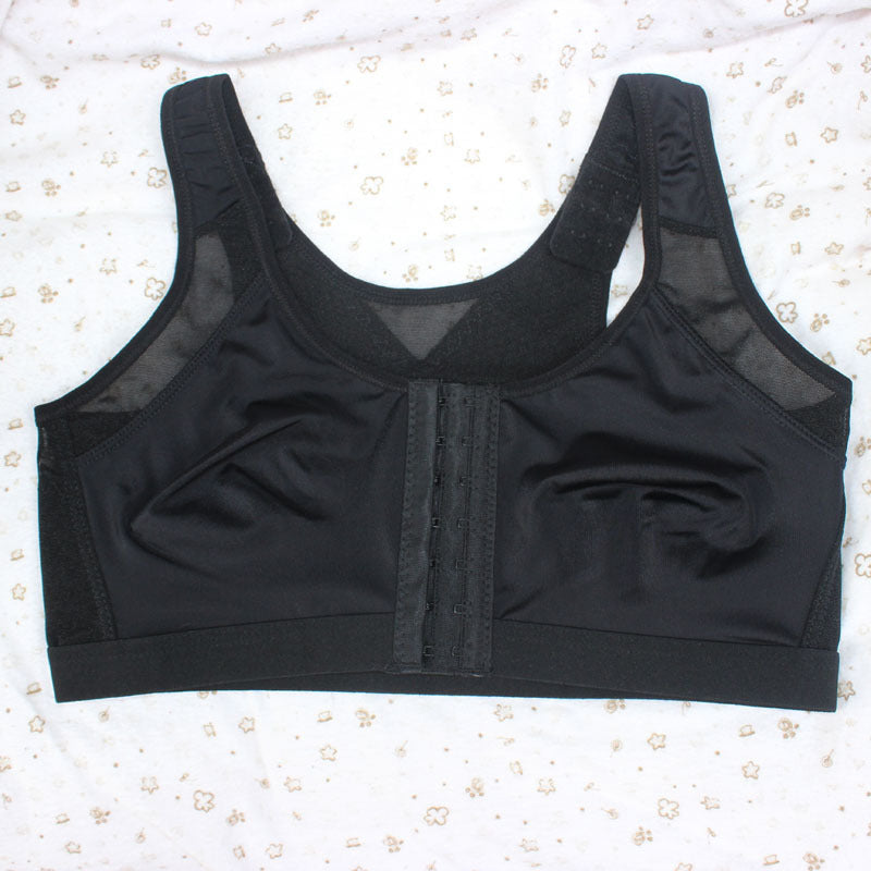 CB for fitness yoga underwear vest-style shock-proof front buckle ultra-thin breathable no steel ring running sports bra