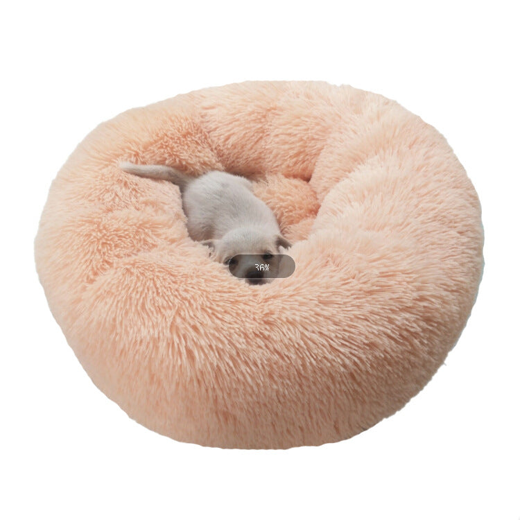 Orthopedic Dog Bed Comfortable Donut Cuddler Round Dog Bed Ultra Soft Washable Dog and Cat Cushion Pet Bed Cama Para Cachorro