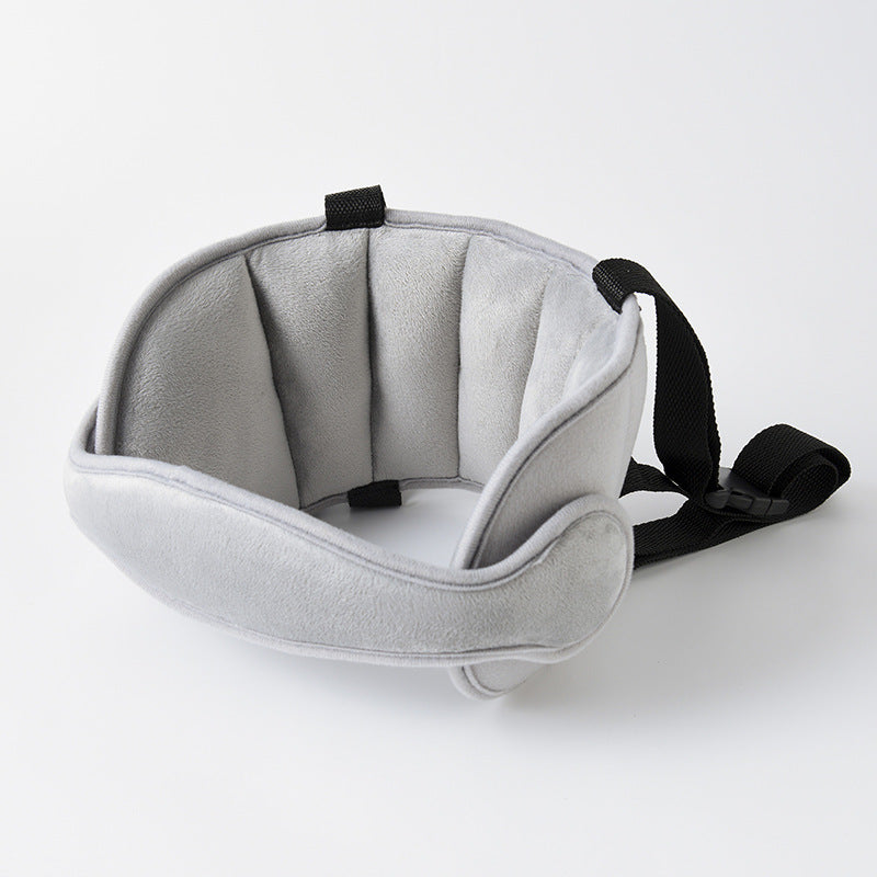 Child car seat sleeping anti-eccentric head holder neck strap baby baby head fixing belt artifact