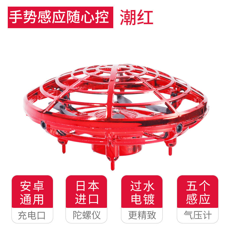 Mini Helicopter UFO RC Drone Infraed Hand Sensing Aircraft Electronic Model Quadcopter flayaball Small drohne Toys For Children