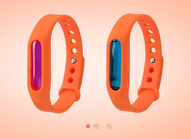 Cartoon mosquito repellent bracelet plant essential oil silicone infant anti-mosquito formula can be customized for children adult universal