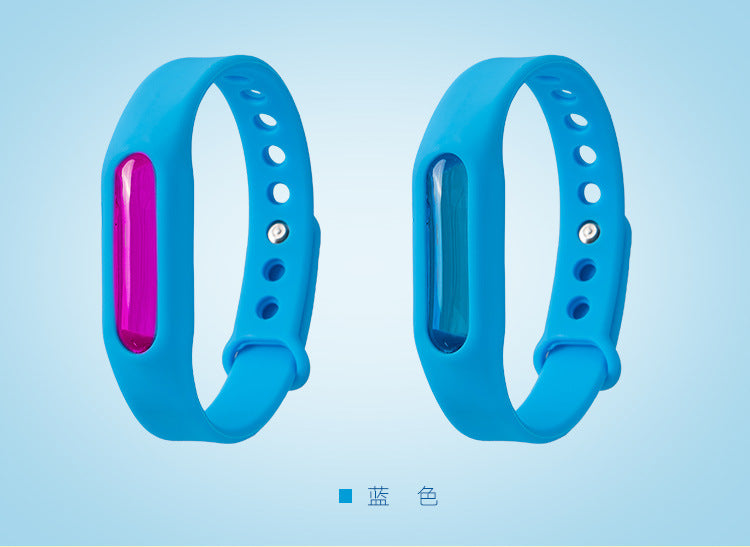 Cartoon mosquito repellent bracelet plant essential oil silicone infant anti-mosquito formula can be customized for children adult universal