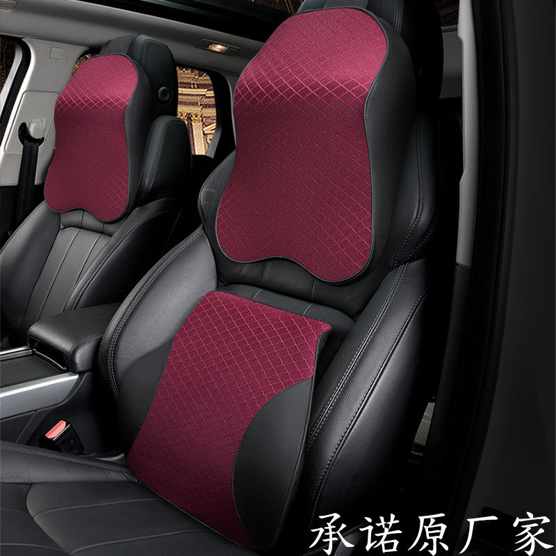 Car Headrest Neck Pillow Pillow Car Pillow Car Headrest Neck Pillow Four Seasons Car Accessories Memory Foam Lumbar Support