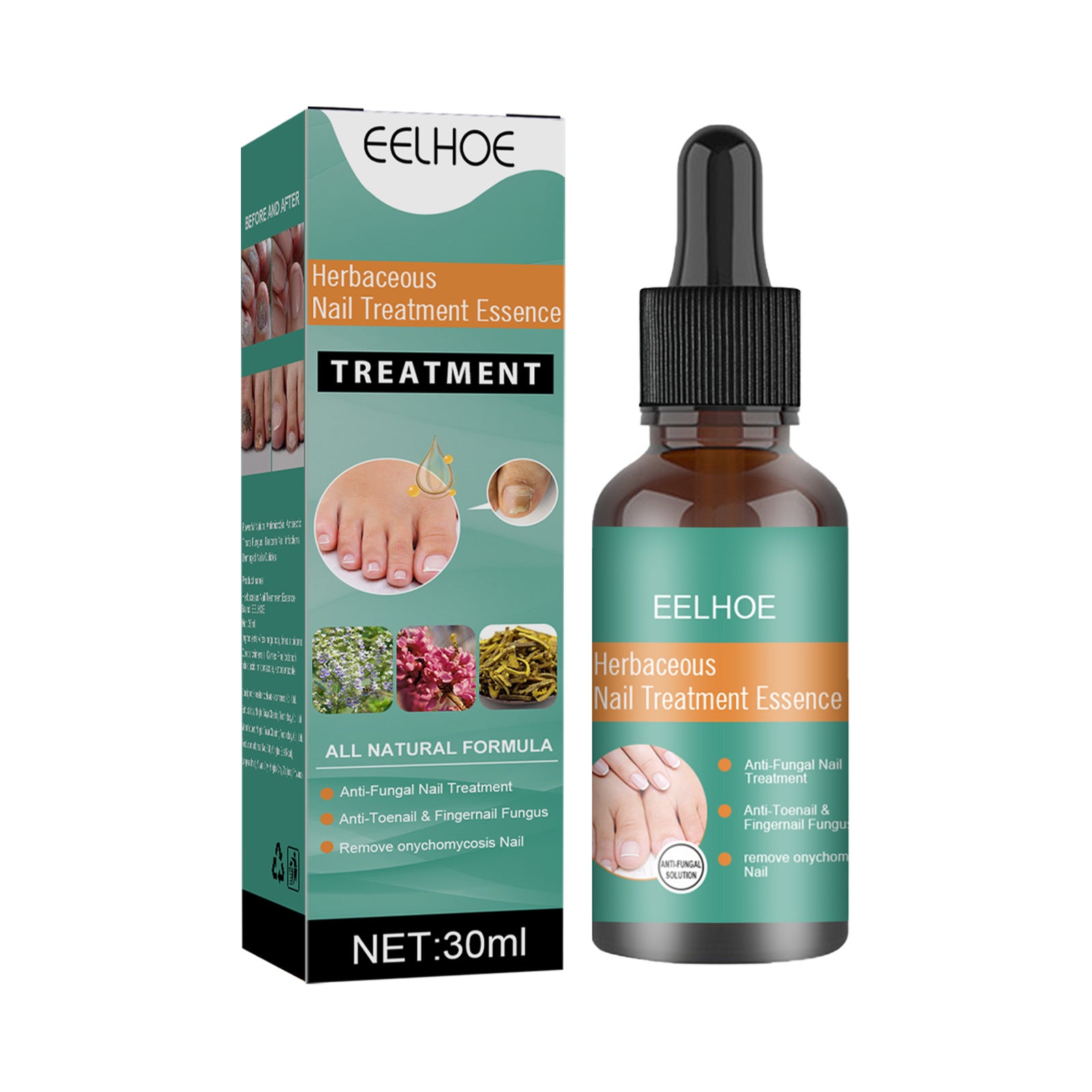 EELHOE Nail Onycho Repair Liquid Hand and Foot Nail Soft Nail Thickening Bright Nail Nail Bump Nail Care